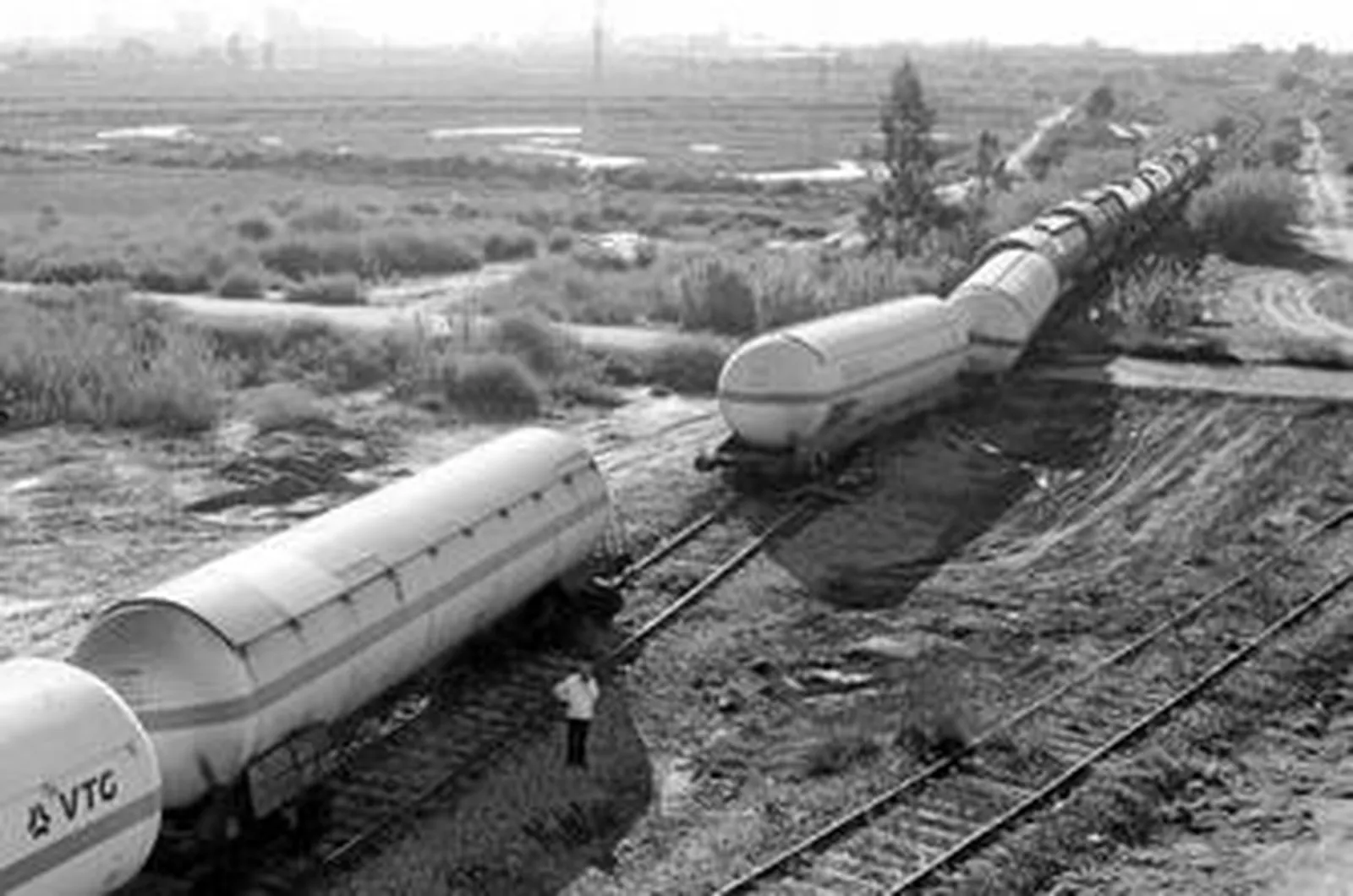 Obras de remodelación de la vía 2 entre Bifurcación Puerto y Bifurcación Torrearenillas